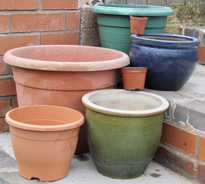 Garden pots